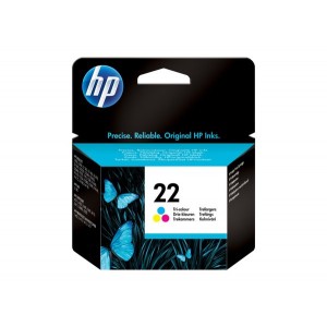 HP 22 Tri-color Ink Cartridge